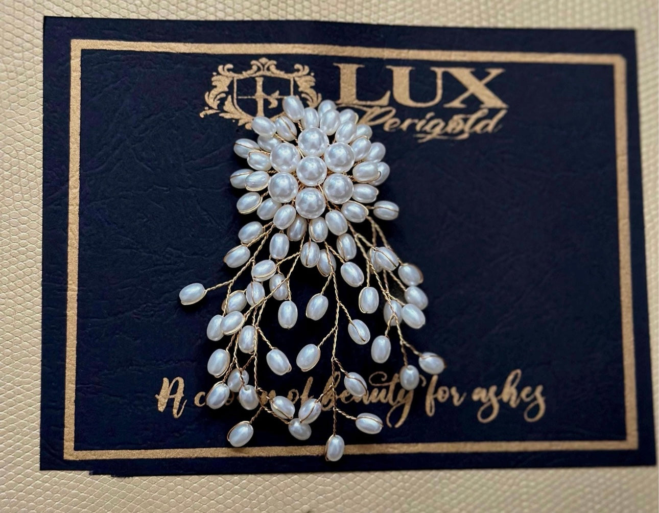 Cascade of Elegance Brooch