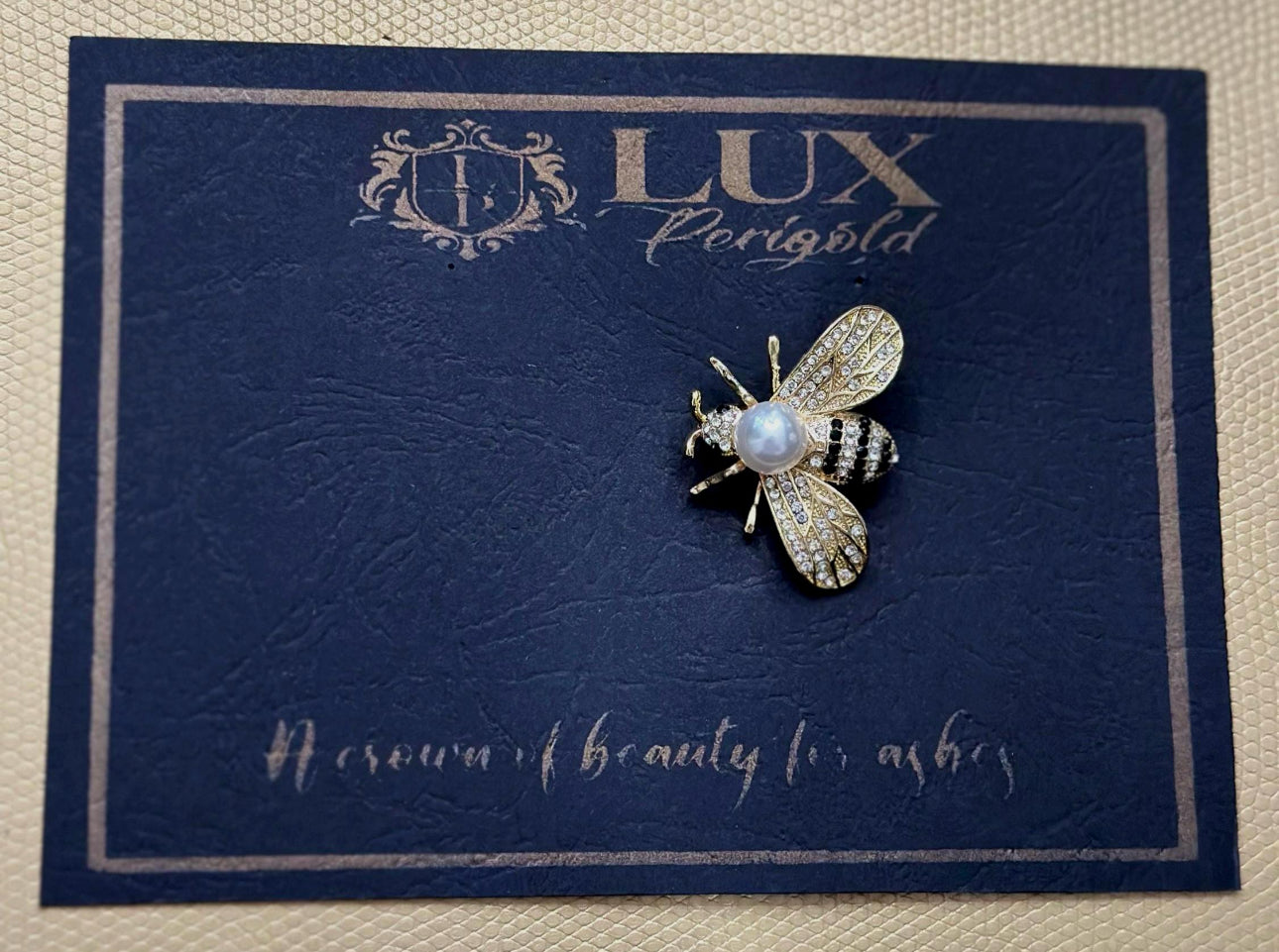 Pearl Buzz Brooch